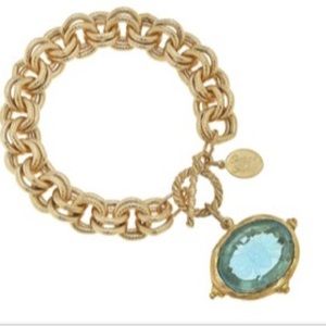 Susan Shaw Venetian Glass Bee Bracelet